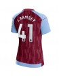 Aston Villa Jacob Ramsey #41 Domácí Dres pro Dámské 2023-24 Krátký Rukáv